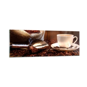 Üveg kép - Érzed ezt az illatot? - 90x30 cm