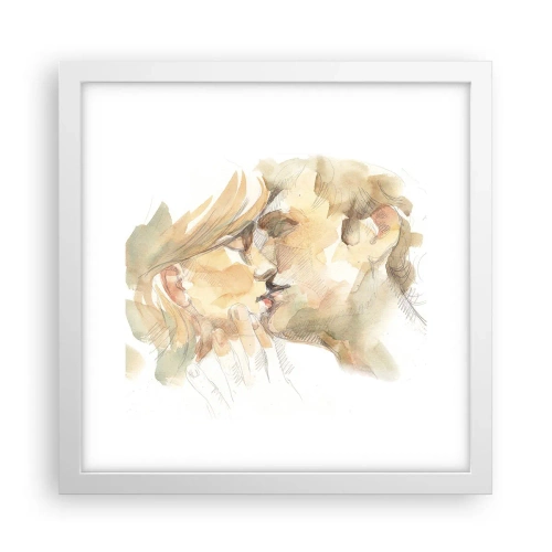 Poszter fekete keretben - Meglelt másik fél? - 30x30 cm