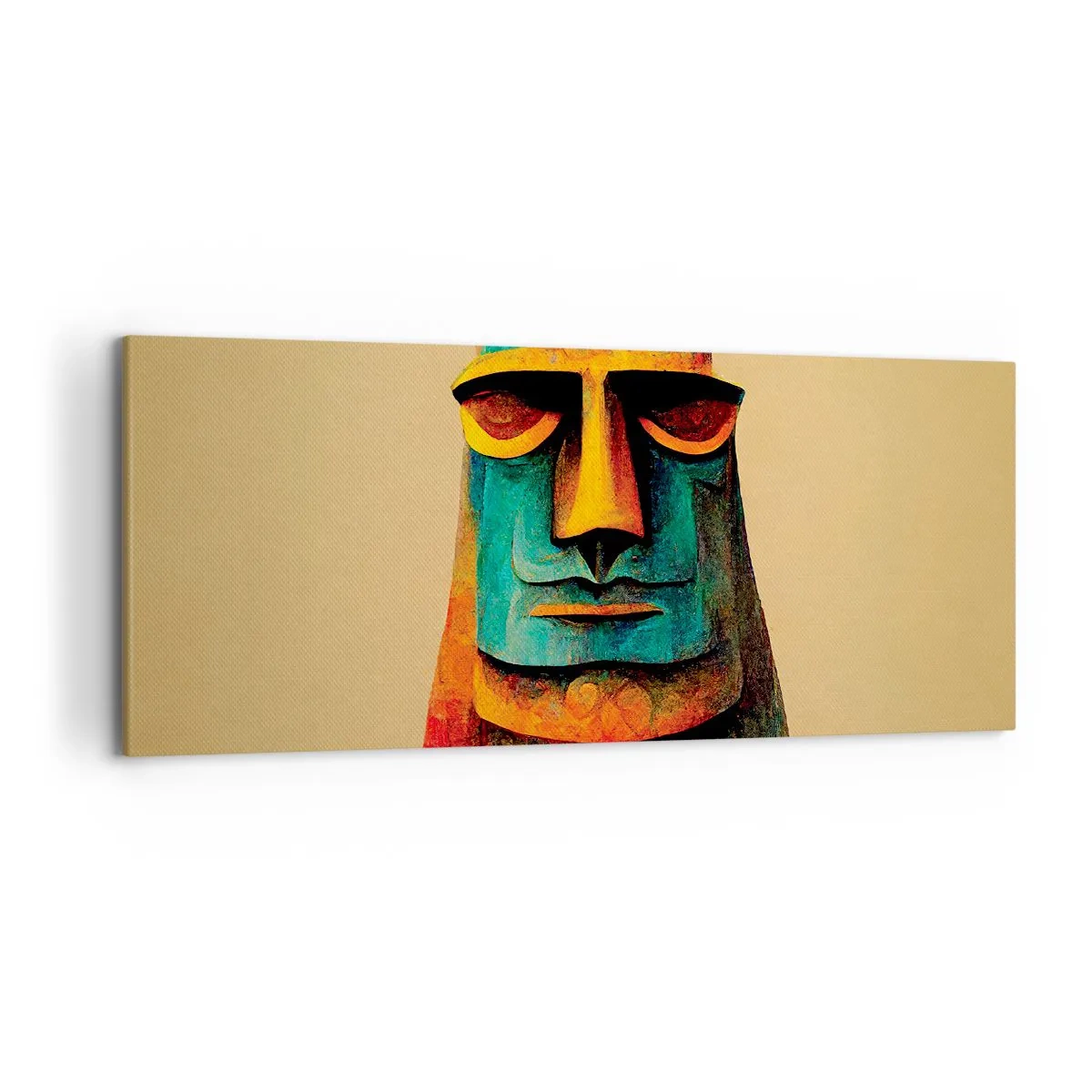 Vászonkép - Szoborszerű és mégis szimpatikus - 120x50 cm
