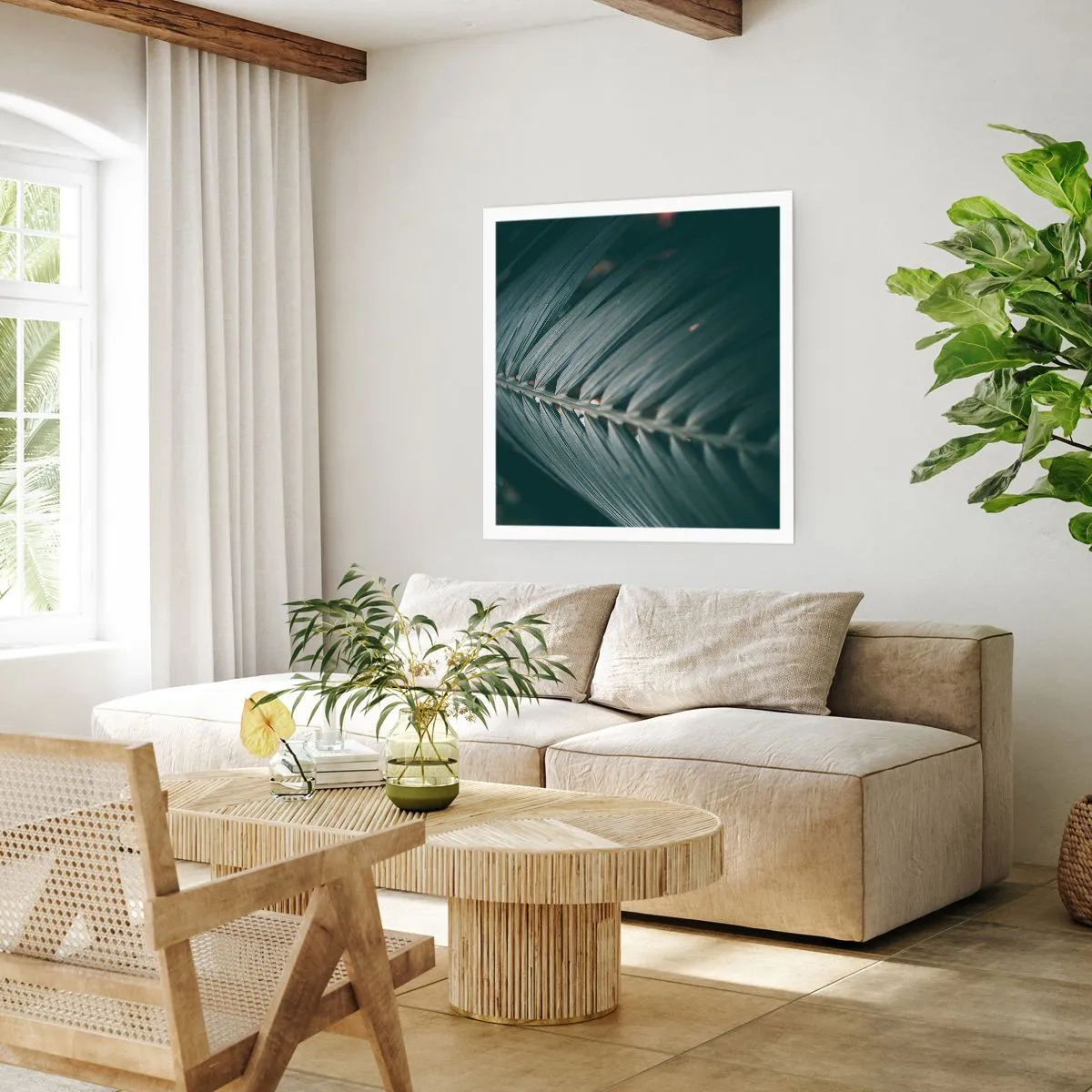 Poszter - A természet pontossága - 40x40 cm