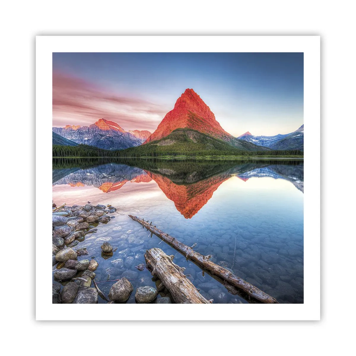 Poszter - Forróság és hideg - 60x60 cm