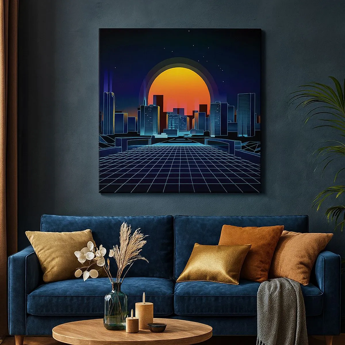 Vászonkép - Még mindig a valóságba akarsz menni? - 30x30 cm