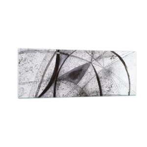 Üveg kép - Futurisztikus fantázia - 140x50 cm