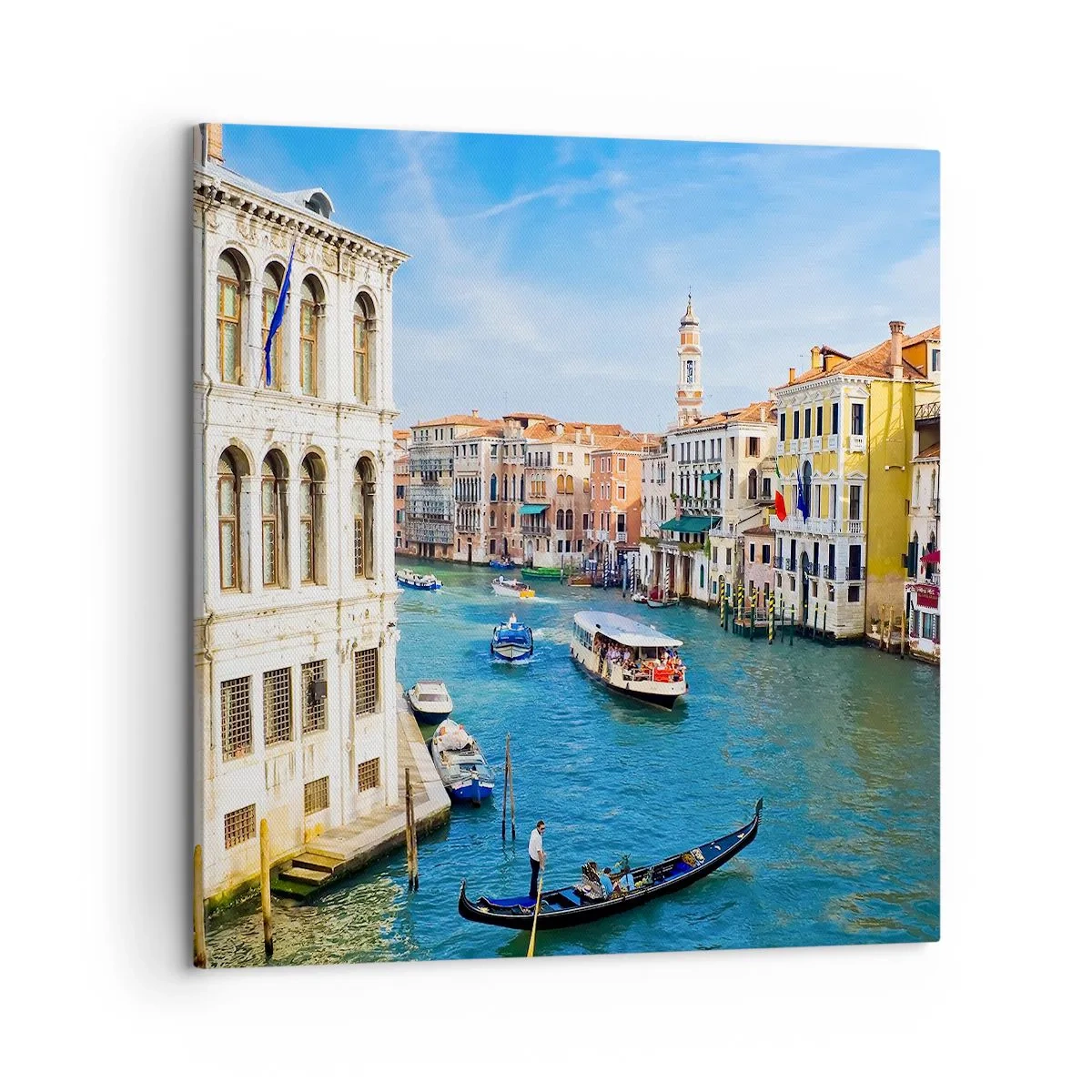 Vászonkép - Az egyetlen forgalom a világon - 60x60 cm