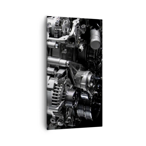 Vászonkép - Acél, szép, erős - 55x100 cm