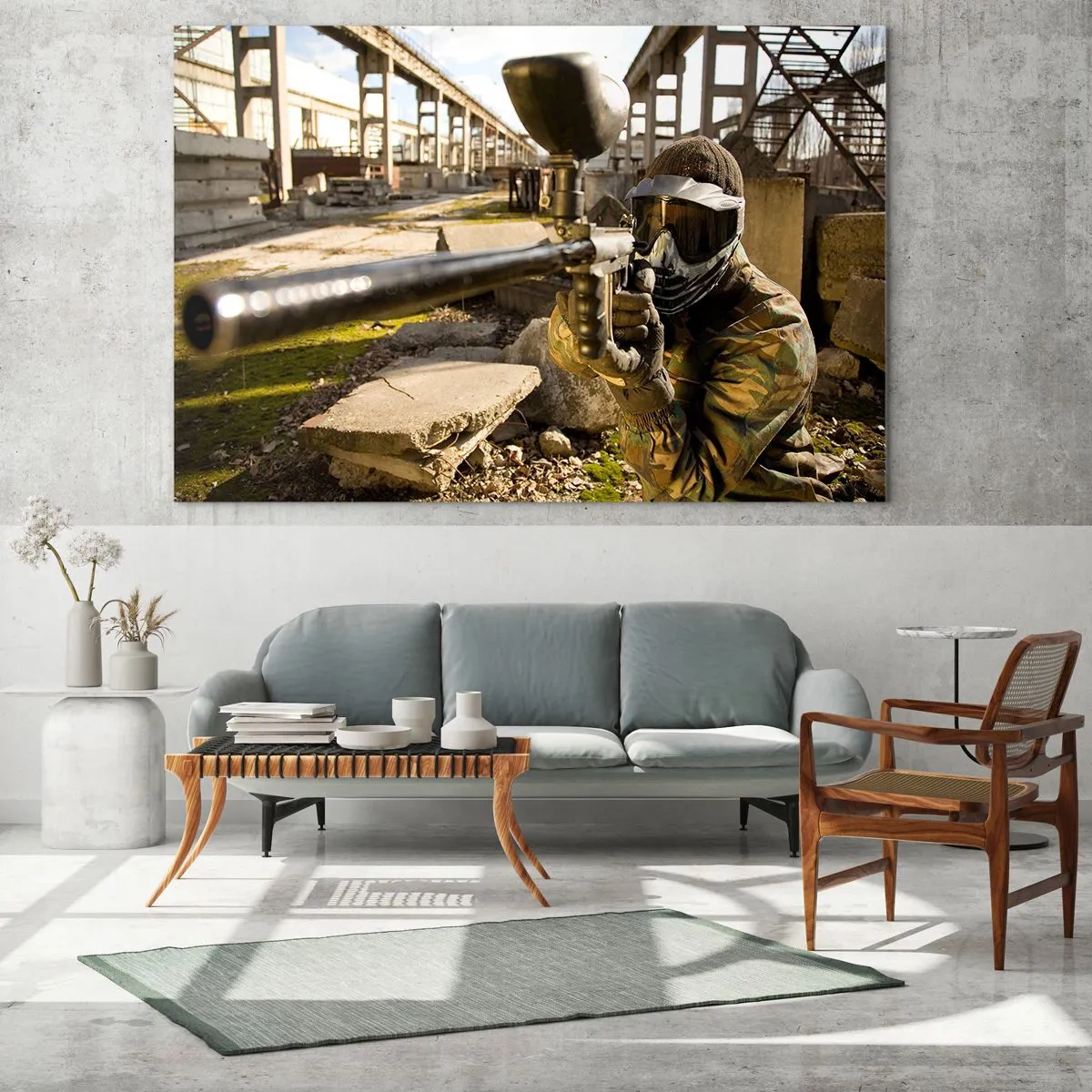 Üveg kép - Te is hős lehetsz - 120x80 cm