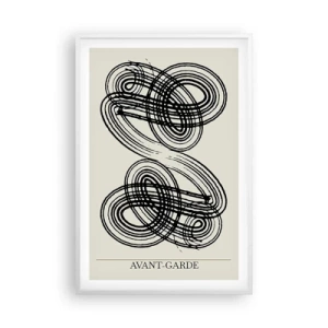 Poszter fekete keretben - Spontán jött ki - 61x91 cm