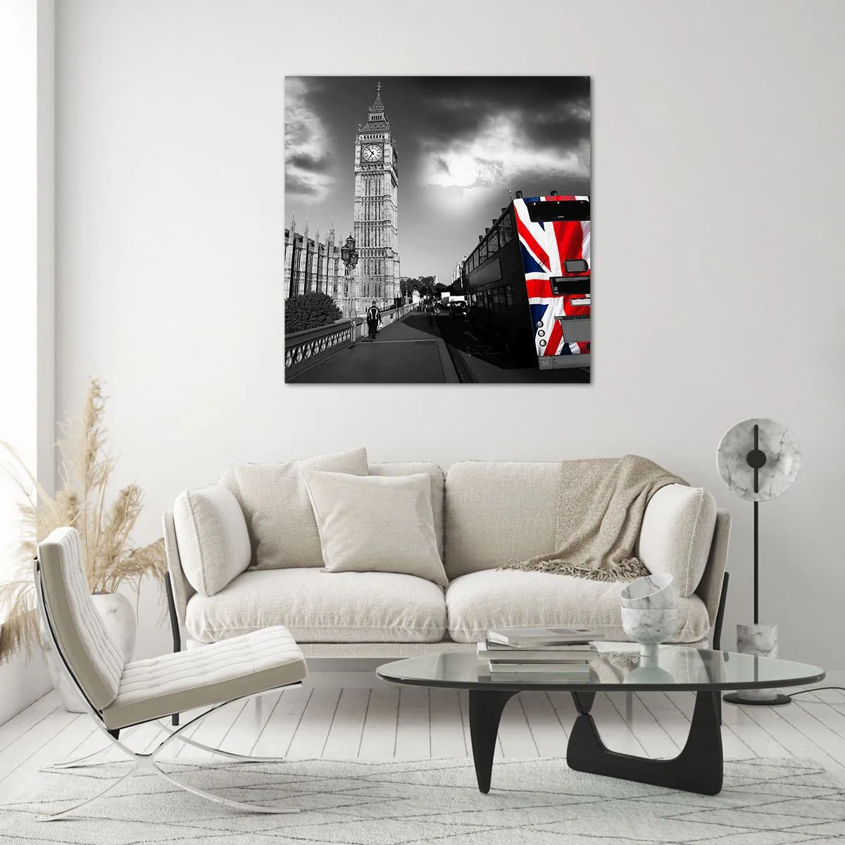 Üveg kép - Büszke és nagy - 70x70 cm