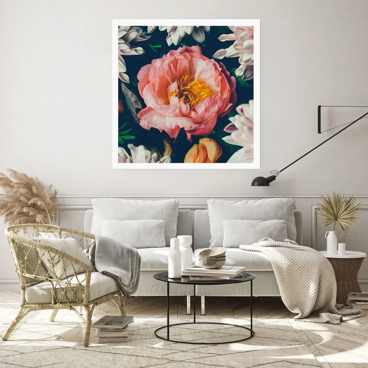 Poszter - Barokk pompával - 60x60 cm