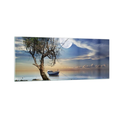 Üveg kép - Ez a vég vagy a kezdet? - 100x40 cm