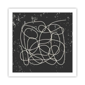 Poszter - Gondolatok elkalandozása - 60x60 cm