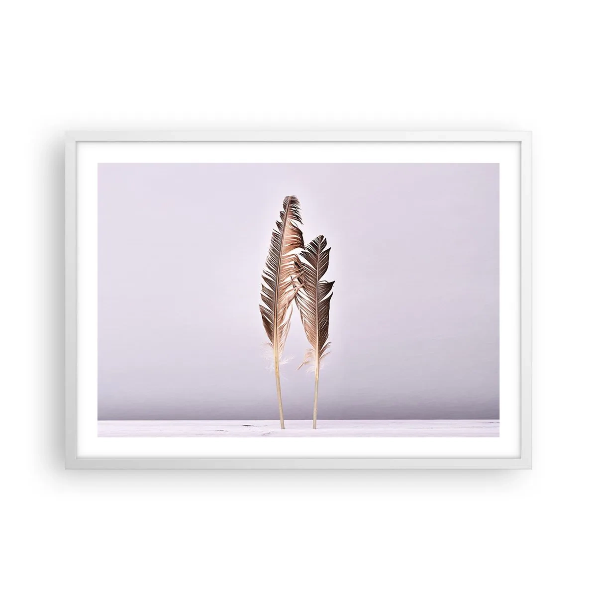 Poszter fekete keretben - A semmi ellen - 70x50 cm