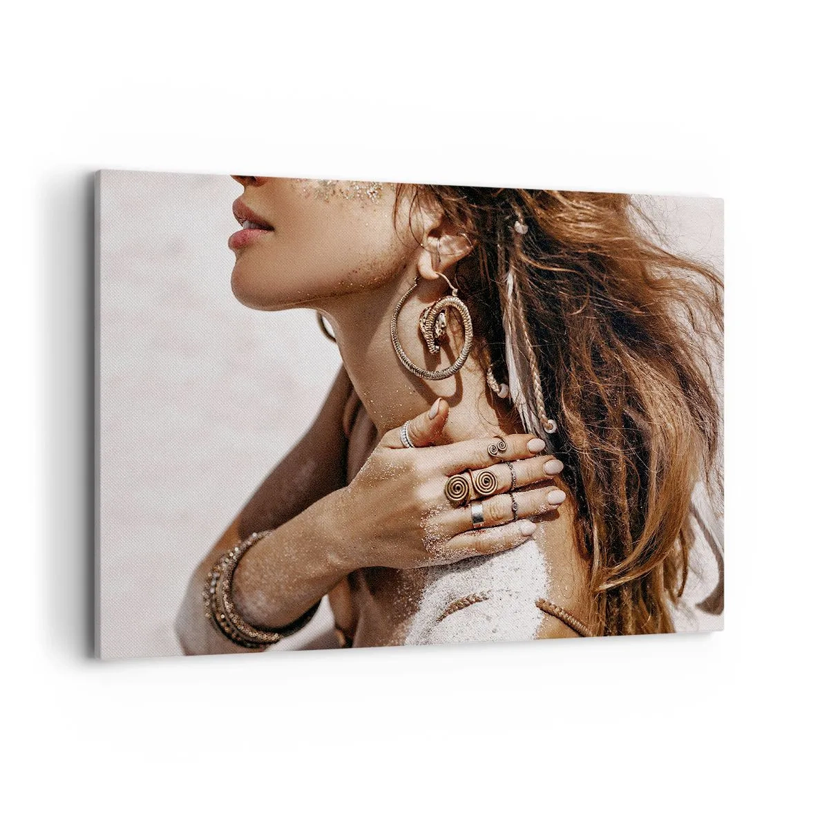 Vászonkép - Az érintetlen tengerpart királynője - 100x70 cm