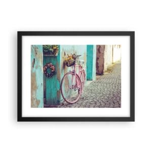 Poszter fehér keretben - Mindjárt visszajövök - 40x30 cm