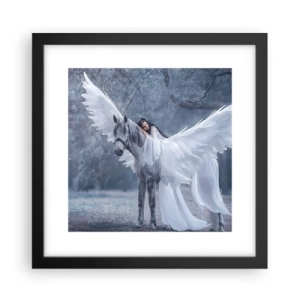 Poszter fehér keretben - Egy ihletett pillanat - 30x30 cm