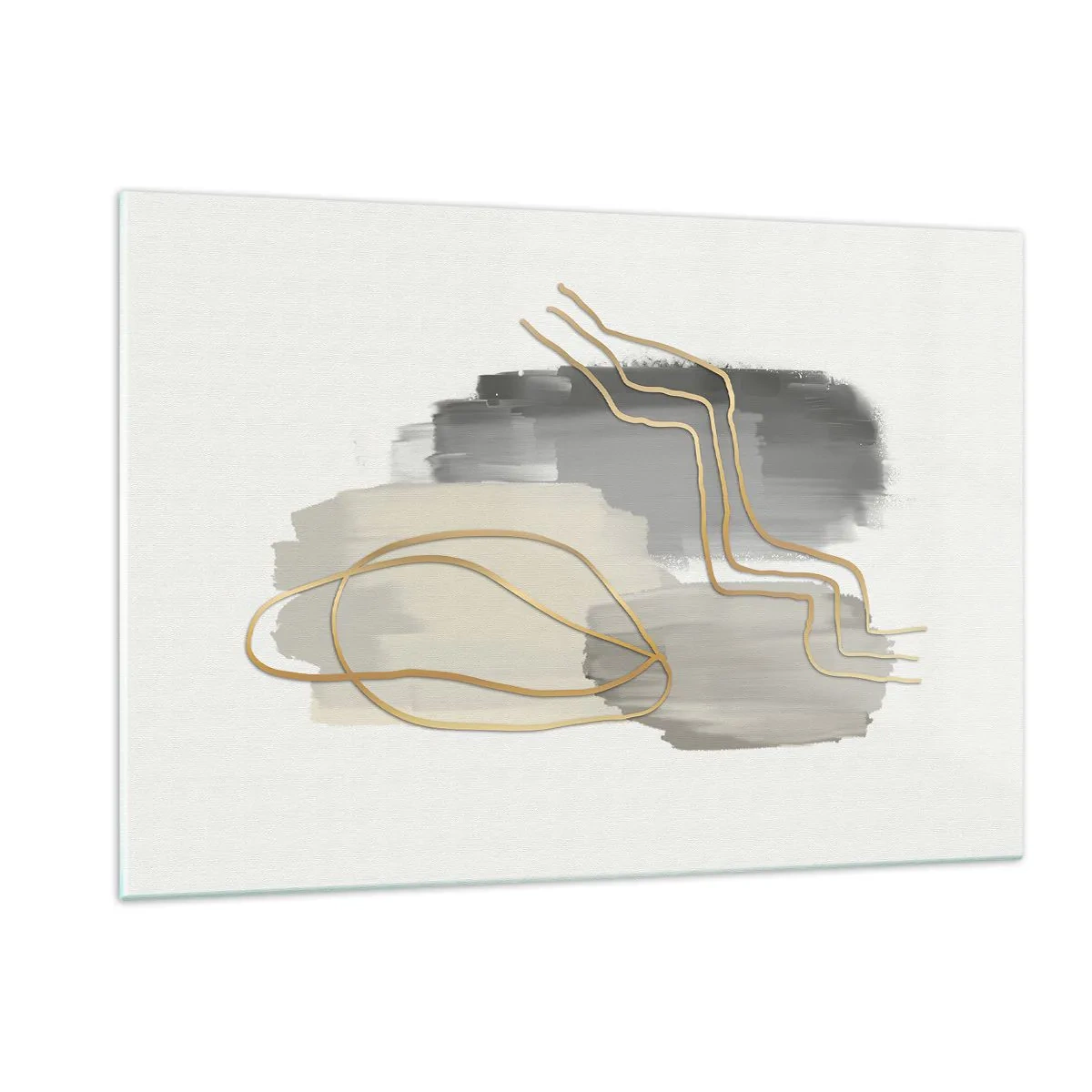 Üveg kép - Létezés és mozgás - 120x80 cm