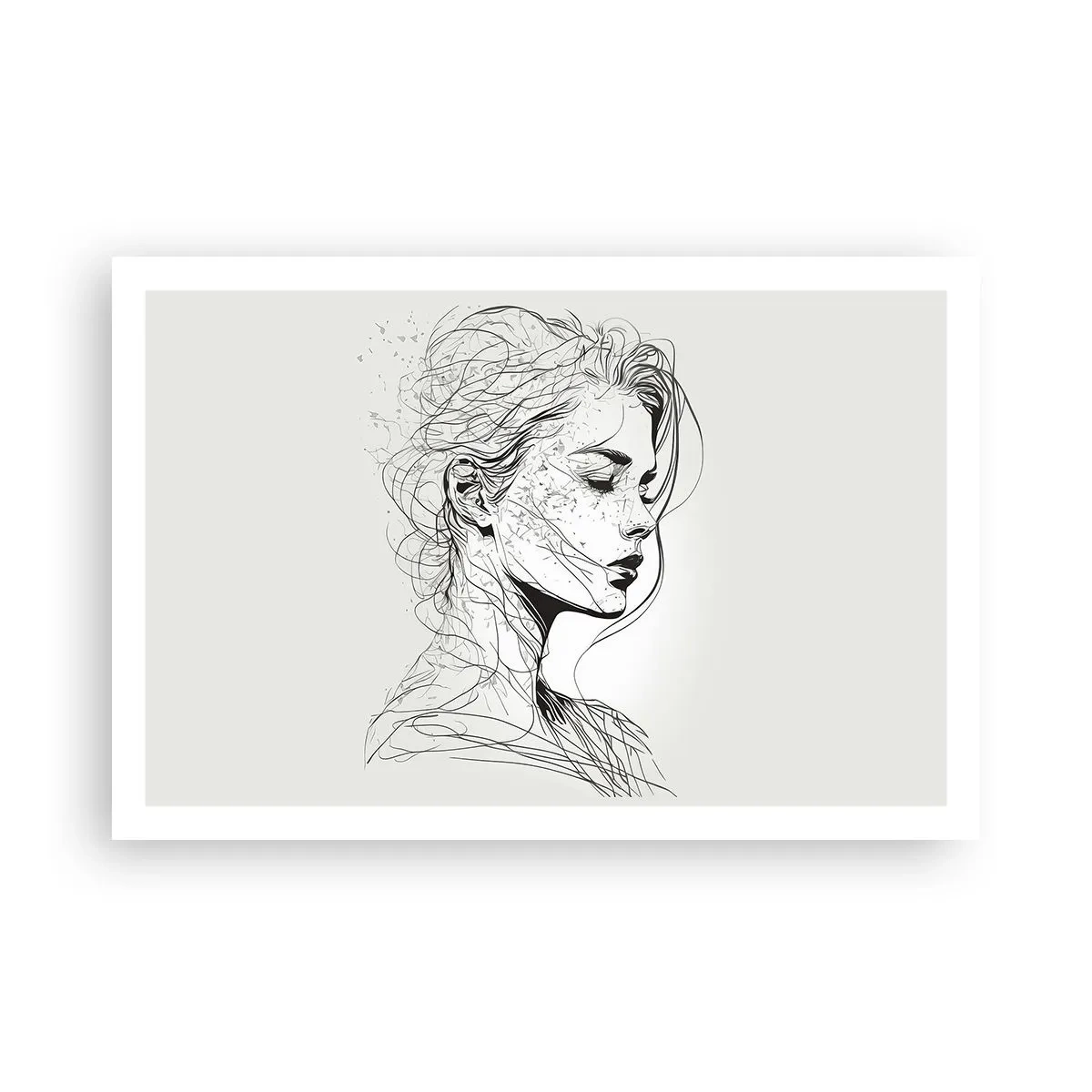 Poszter - Portré álmodozásban - 91x61 cm