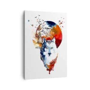 Vászonkép - Szembe az éjszakával - 70x100 cm