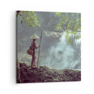 Vászonkép - Barátságban a természettel - 60x60 cm