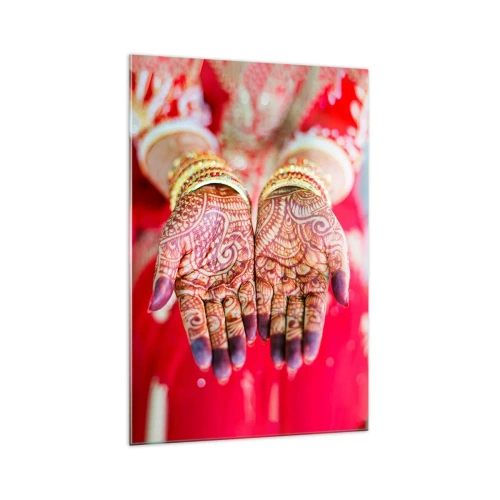 Üveg kép - Szerencsére elkészült - 70x100 cm