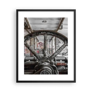 Poszter fehér keretben - A gyár titkos élete - 40x50 cm