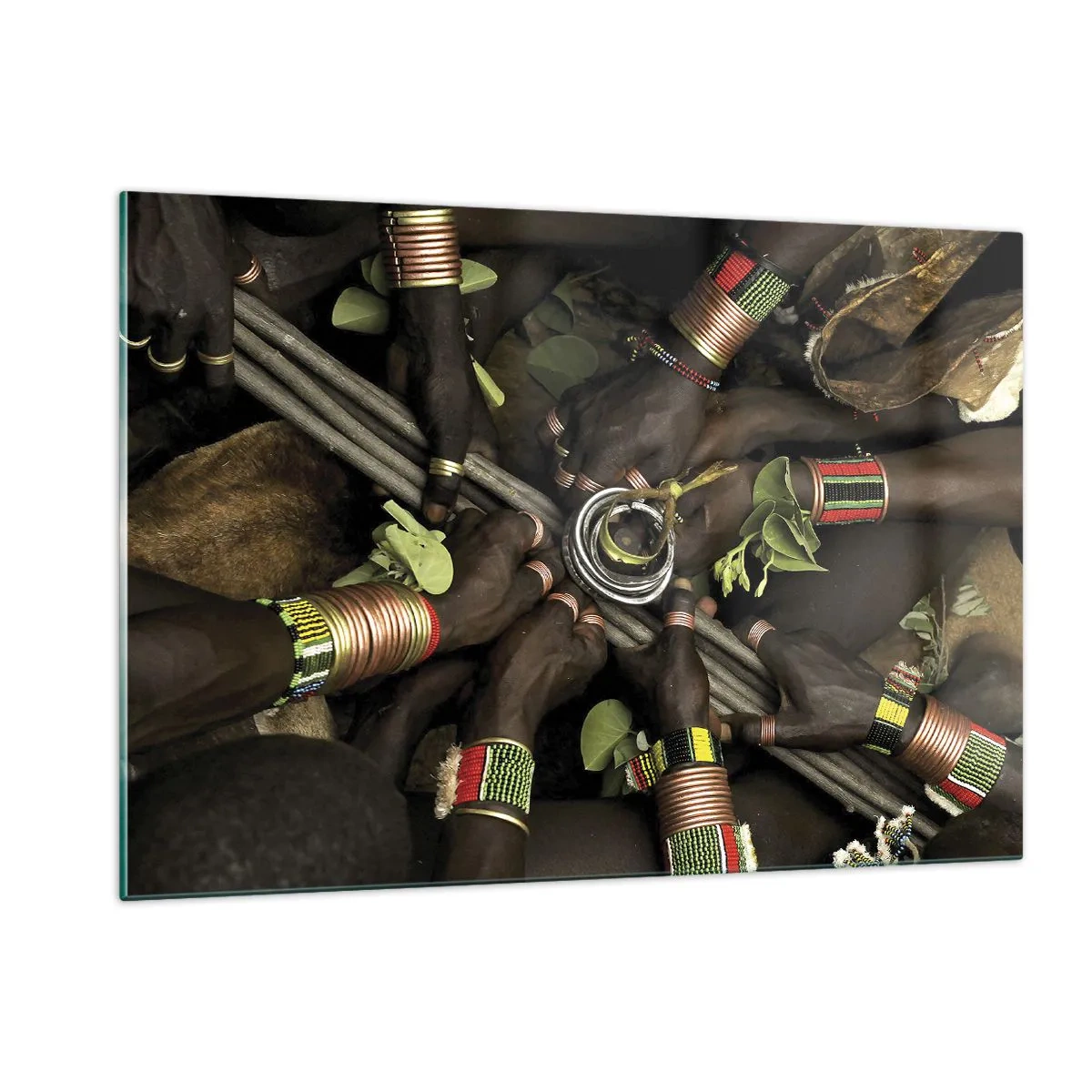 Üveg kép - Együtt vagyunk - 120x80 cm