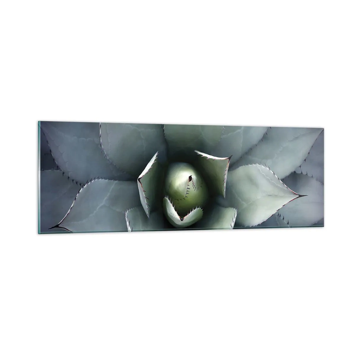 Üveg kép - Wabi és figyelmeztetés - 90x30 cm