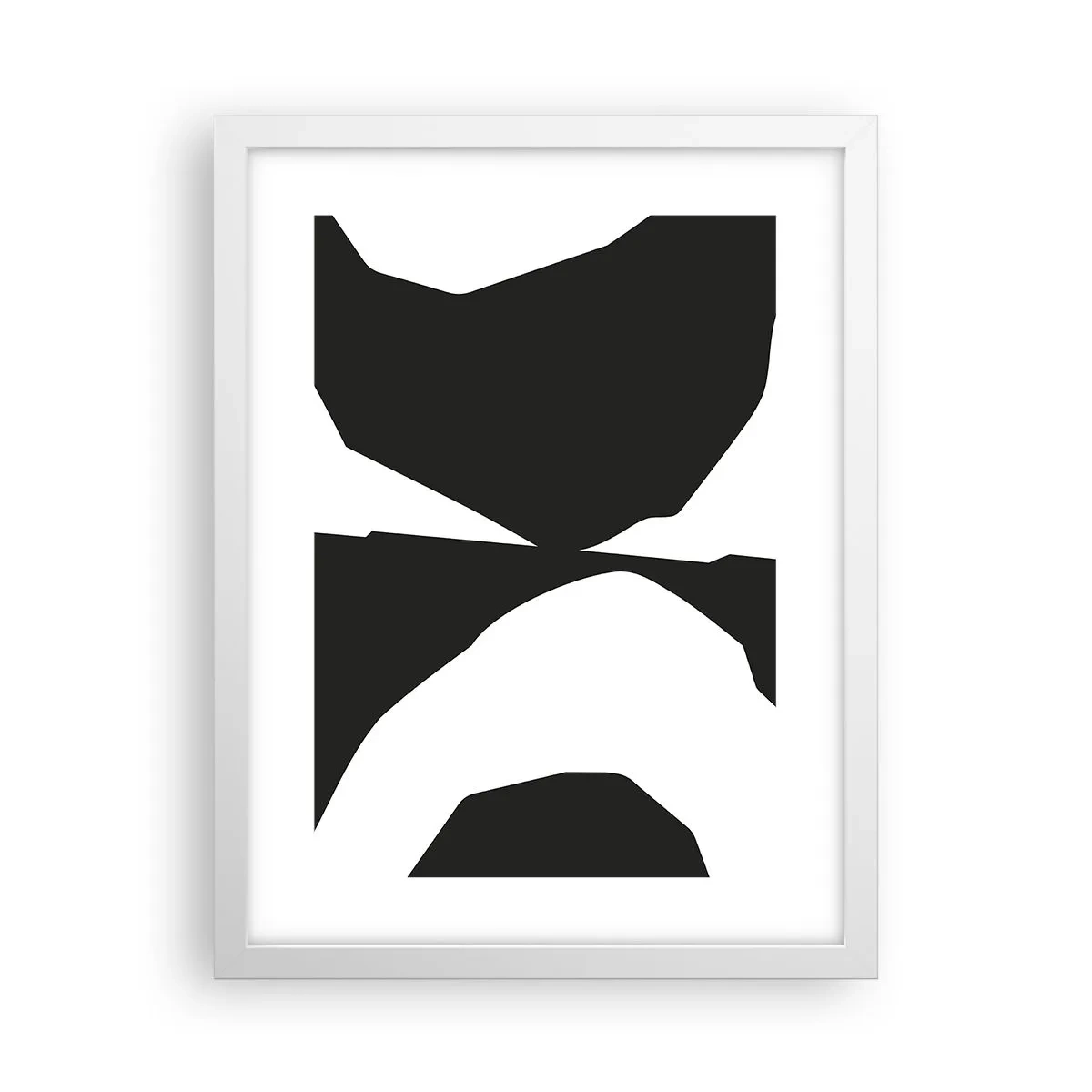 Poszter fekete keretben - Pozitív-negatív - 30x40 cm