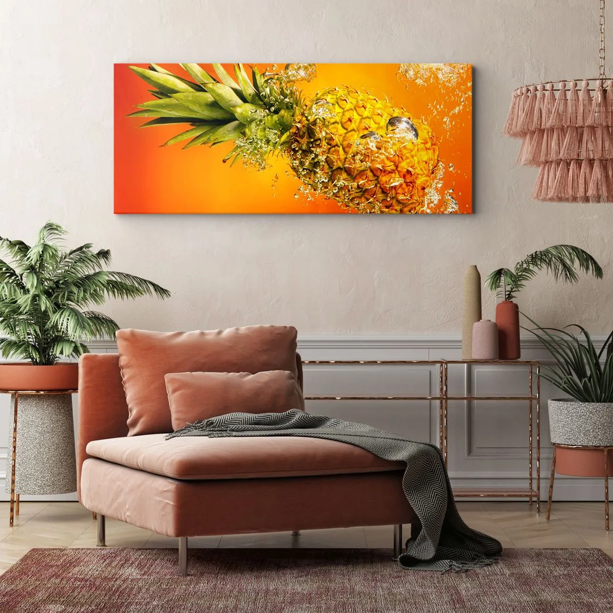 Vászonkép - Trópusi lédús frissesség - 100x40 cm