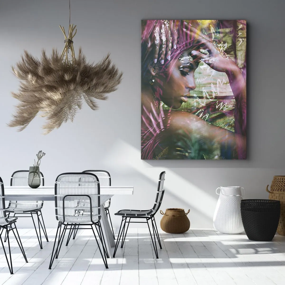 Vászonkép - Anyatermészet a dzsungelben - 50x70 cm