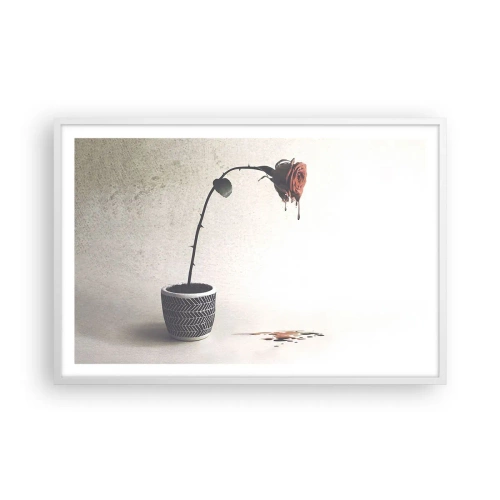 Poszter fekete keretben - Rosa dolorosa - 91x61 cm