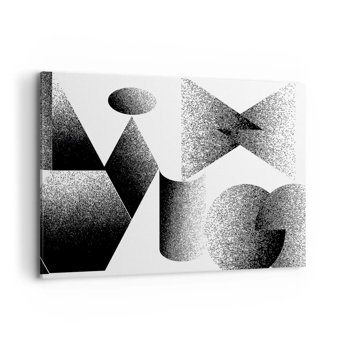 Vászonkép - Szögek és oválisok - 120x80 cm