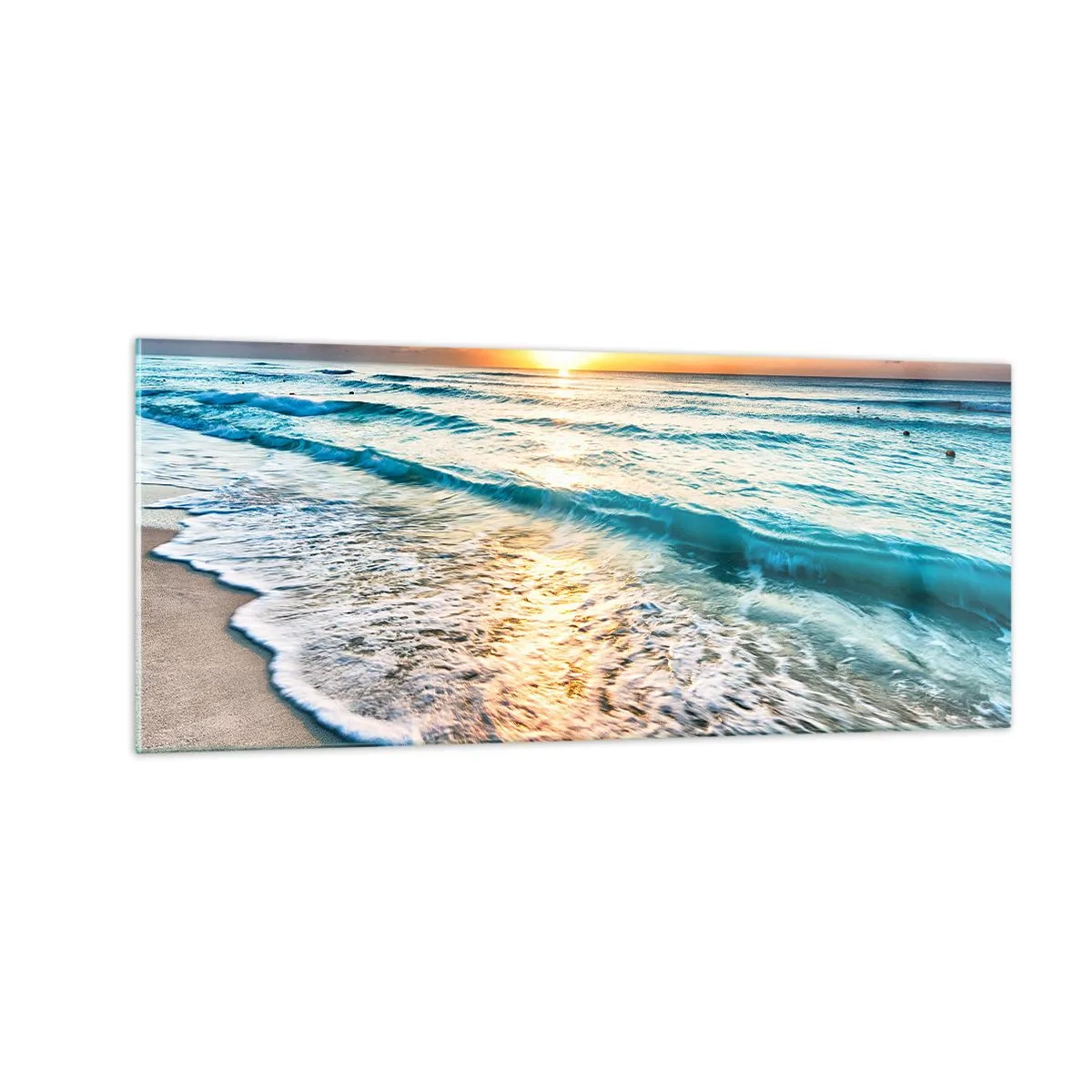 Üveg kép - Érdemes megnézni - 100x40 cm