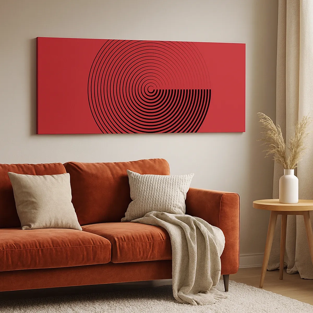 Vászonkép - Körkörös mozgás - 30x30 cm