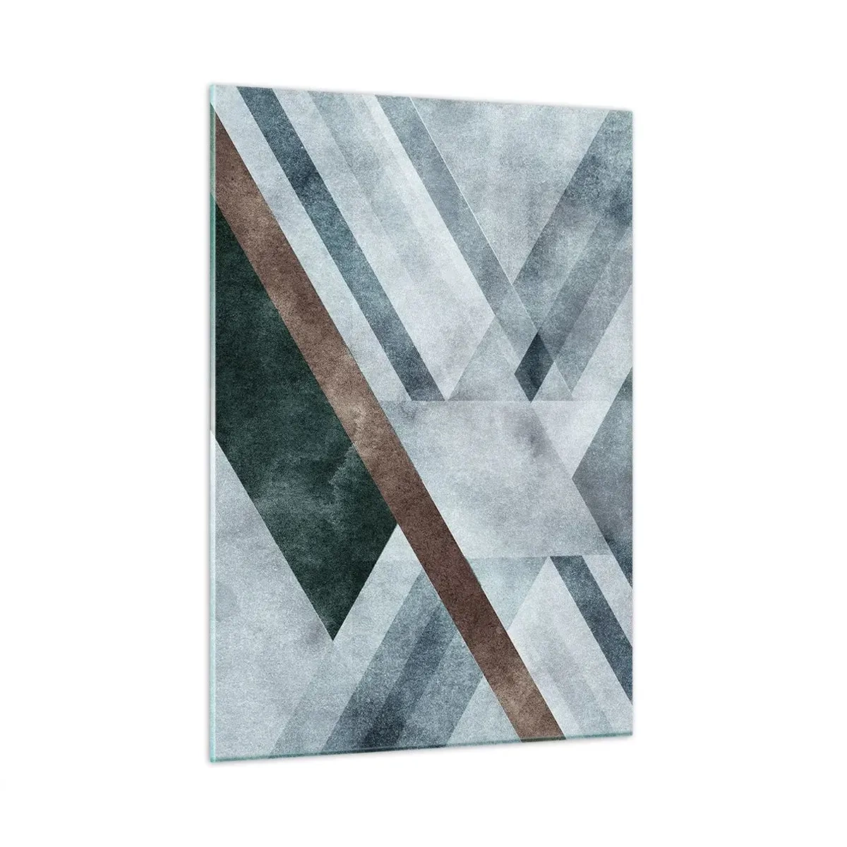 Üveg kép - A geometria kifinomult eleganciája - 50x70 cm