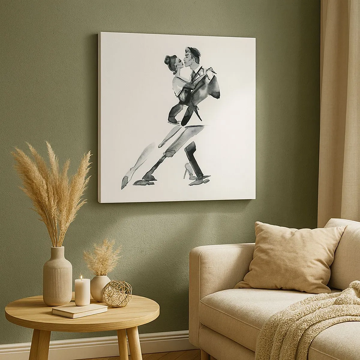 Vászonkép - Egy ütemben - 30x30 cm