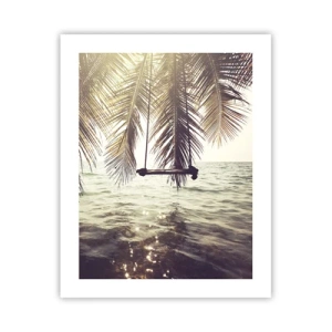 Poszter - Tetszés szerint hintázhat a felhők között - 40x50 cm