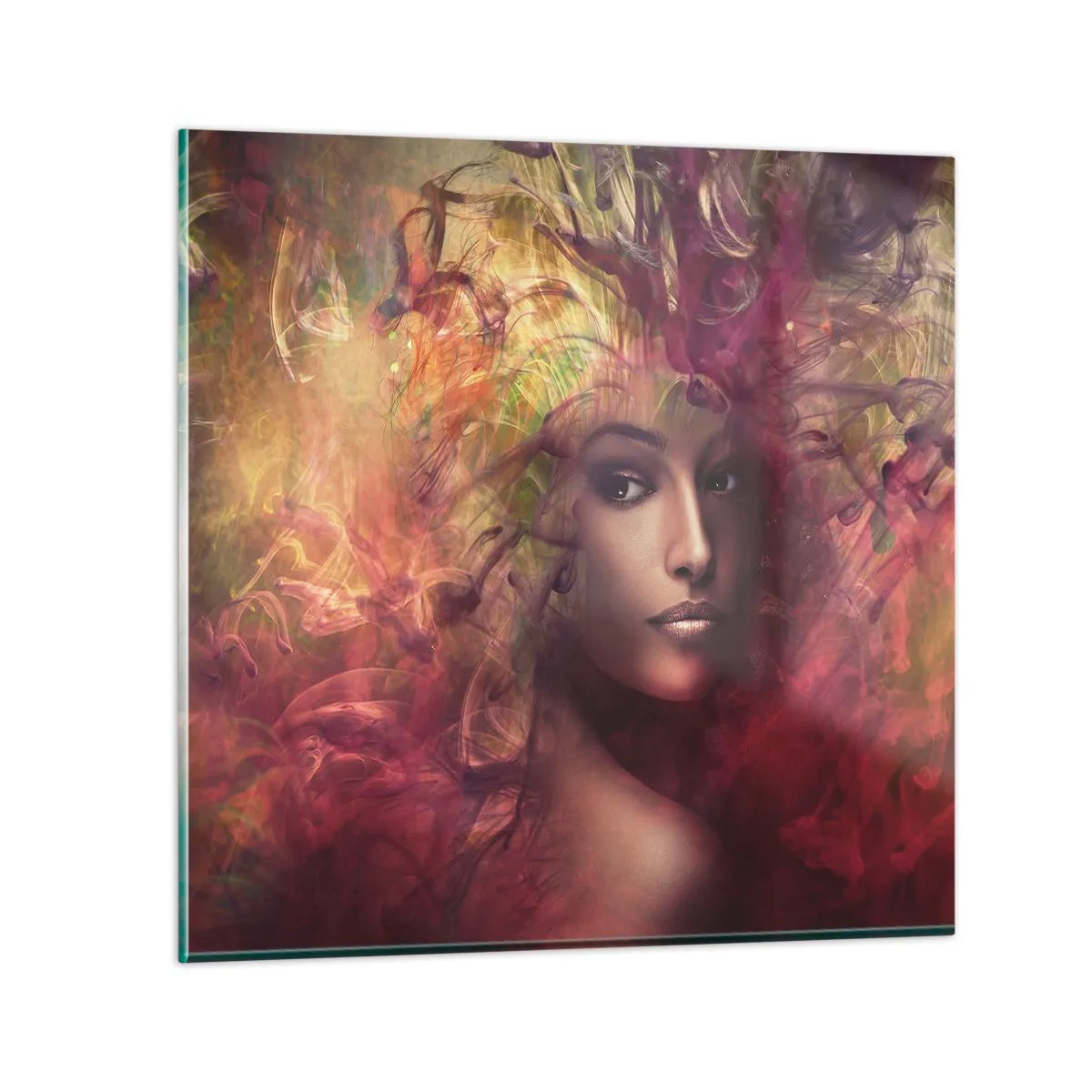 Üveg kép - Itt vagyok! - 70x70 cm