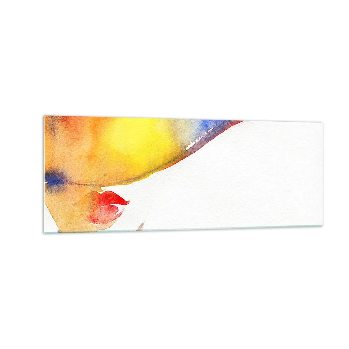 Üveg kép - Egy hölgy portréja    - 140x50 cm
