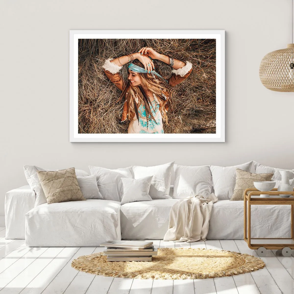 Poszter fekete keretben - Útban a szerelem nyara felé - 70x50 cm