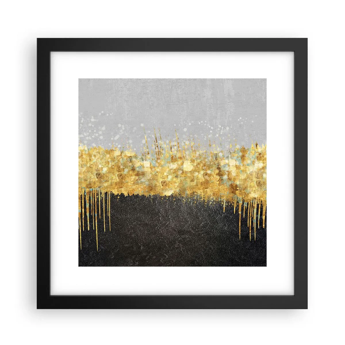 Poszter fehér keretben - Befelé és felfelé - 30x30 cm