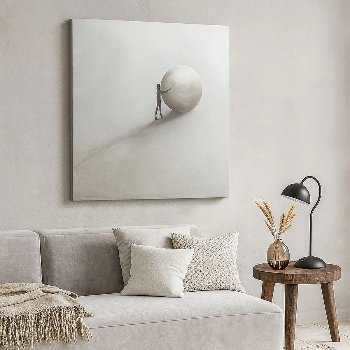 Vászonkép - Az élet játéka - 30x30 cm