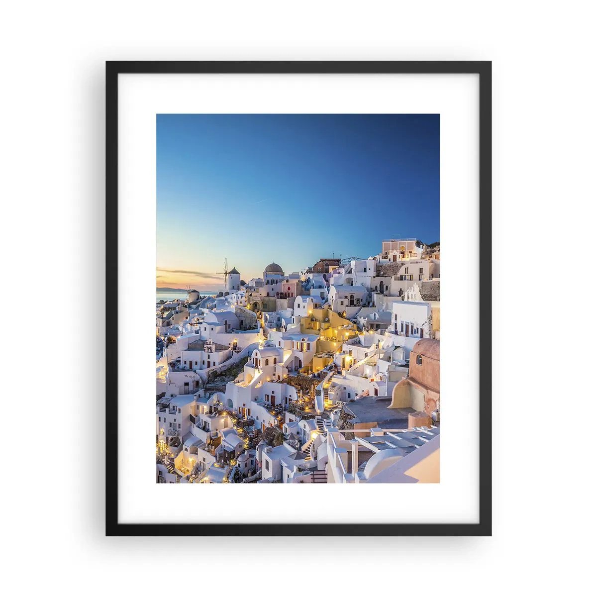 Poszter fehér keretben - A görögség lényege - 40x50 cm