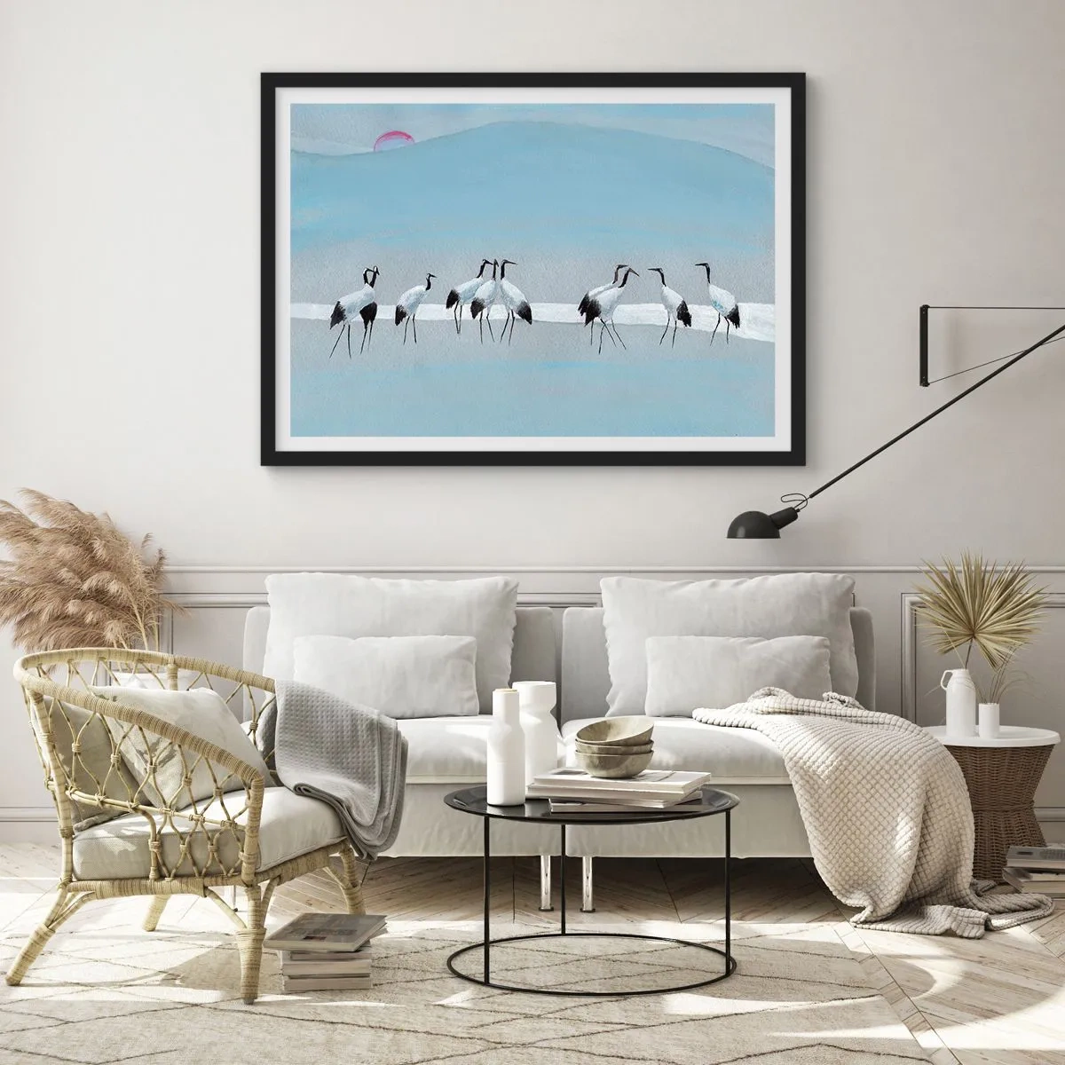 Poszter fehér keretben - Egy forró nap után - 100x70 cm