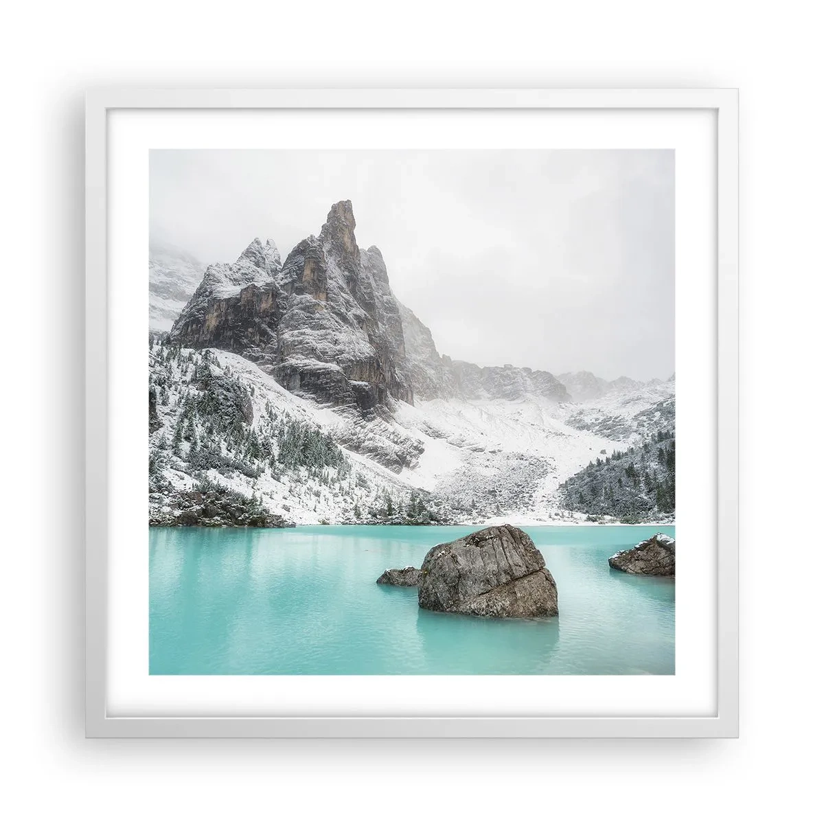 Poszter fekete keretben - Őrségben - 50x50 cm