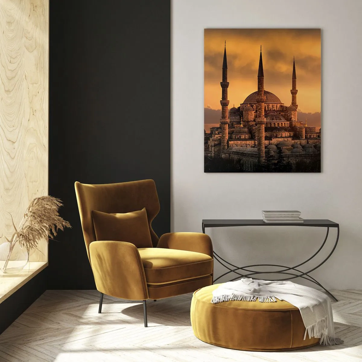 Üveg kép - Isten hatalmas - 50x70 cm