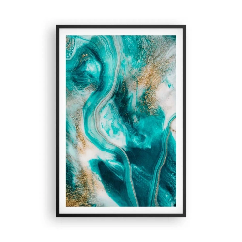 Poszter fehér keretben - Az arany folyó - 61x91 cm