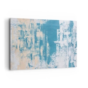 Vászonkép - Jégcsapon keresztül - 120x80 cm