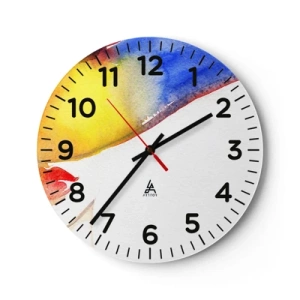 Falióra, Óra - Egy hölgy portréja    - 40x40 cm