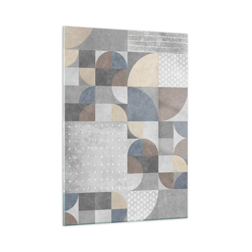 Üveg kép - Kerámia fantázia - 50x70 cm